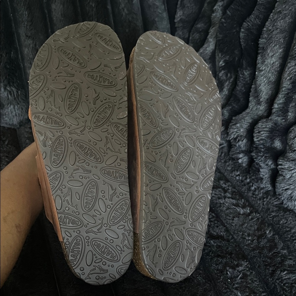 Plakton Brown Leather Sandals - Picture 5 of 5